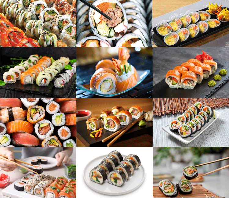 Sushi Making Kit -Full Sushi Kit For The Perfect Sushi Roll-Without  Original Box